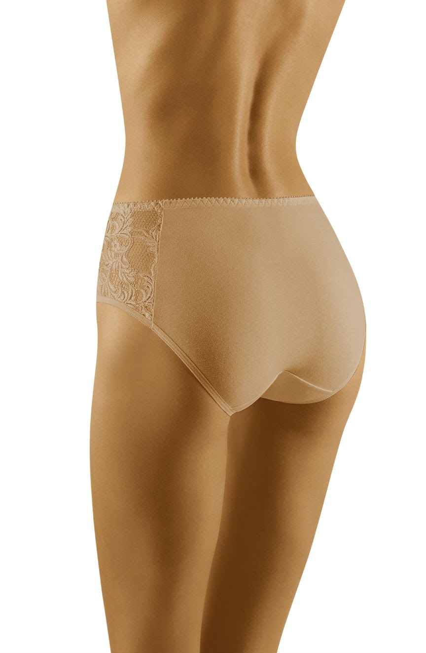 Wolbar Eco-Vu Beige Lace Briefs - view 2