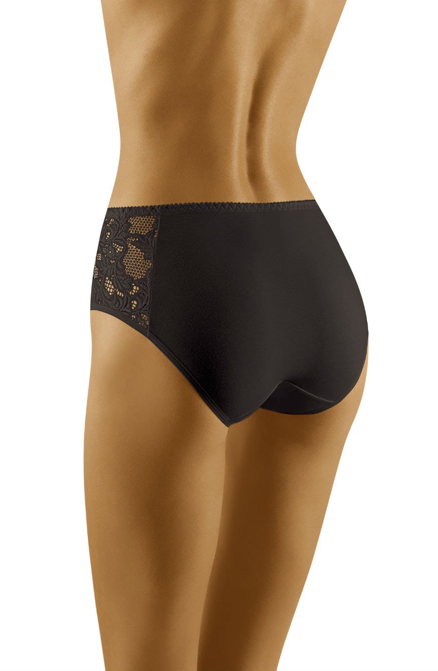 Wolbar Eco-Vu Black Lace Briefs - view 2