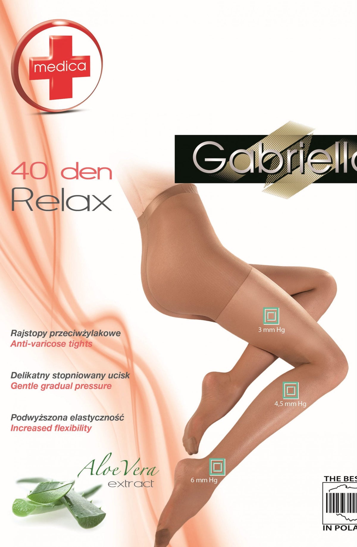Gabriella Medica Relax Beige Tights - view 3