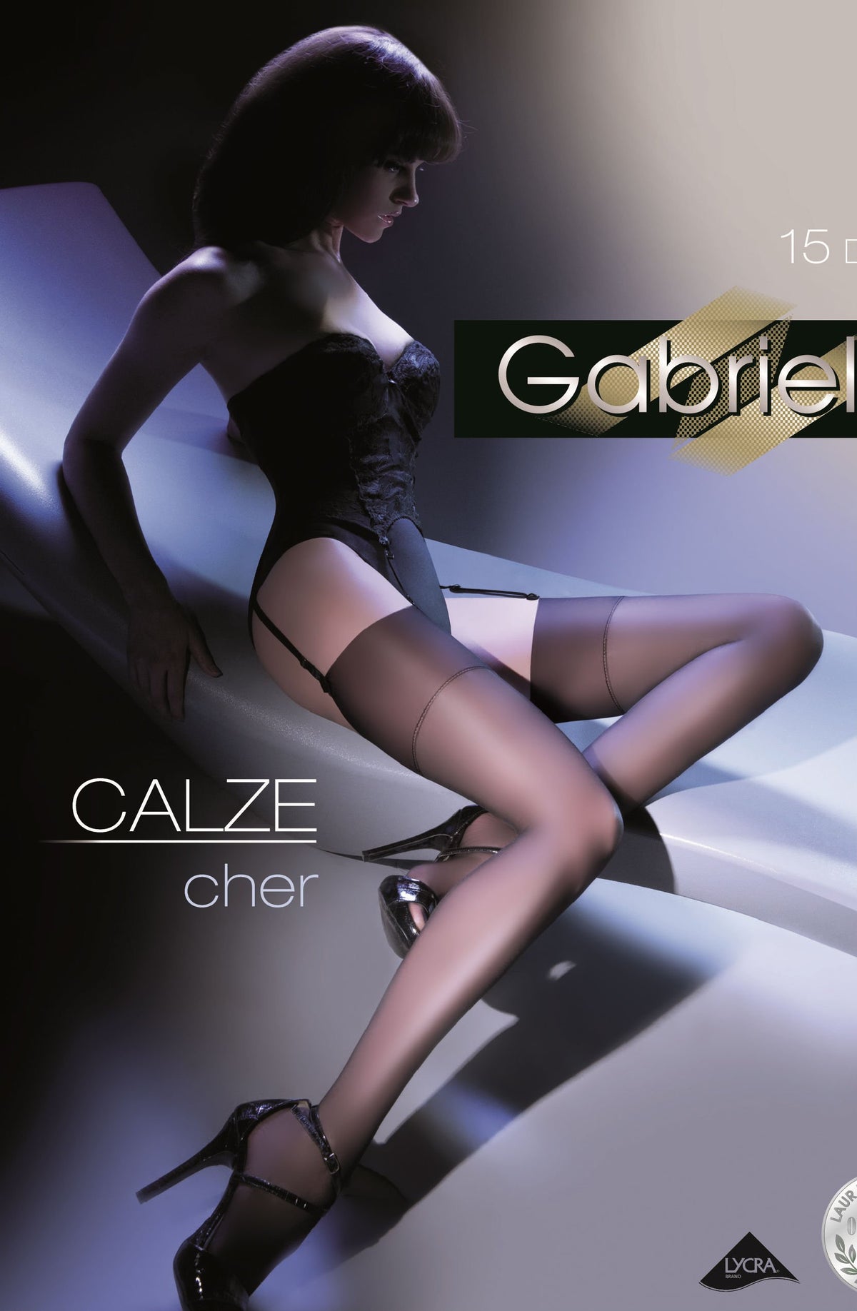 Gabriella Cher Black Stockings - view 2