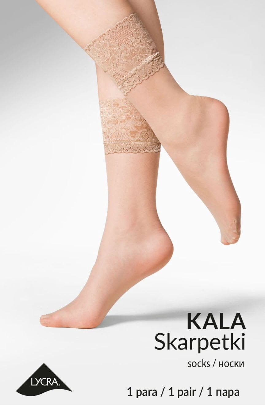 Gabriella Kala Sock Black Lace Socks - view 2