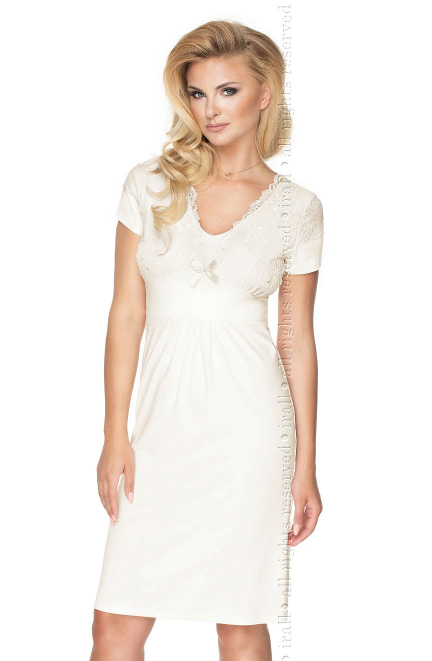 Irall Gia Cream Lace Nightdress - view 5