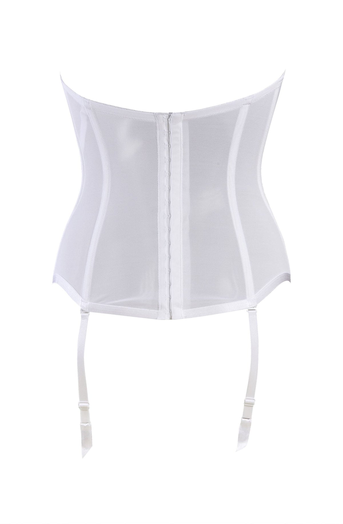 Gracya Anastasia White Suspender Corset - view 4