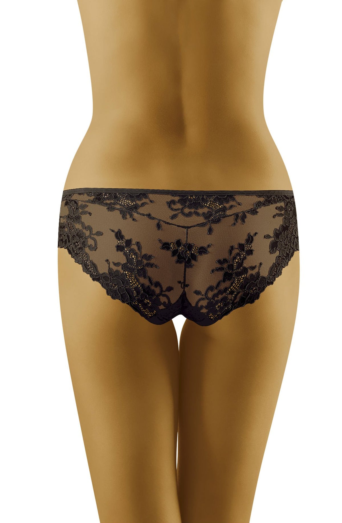 Wolbar Lola Black Lace Briefs - view 4