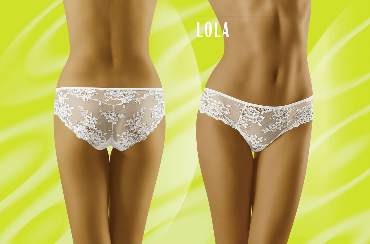 Wolbar Lola White Lace Briefs - view 5