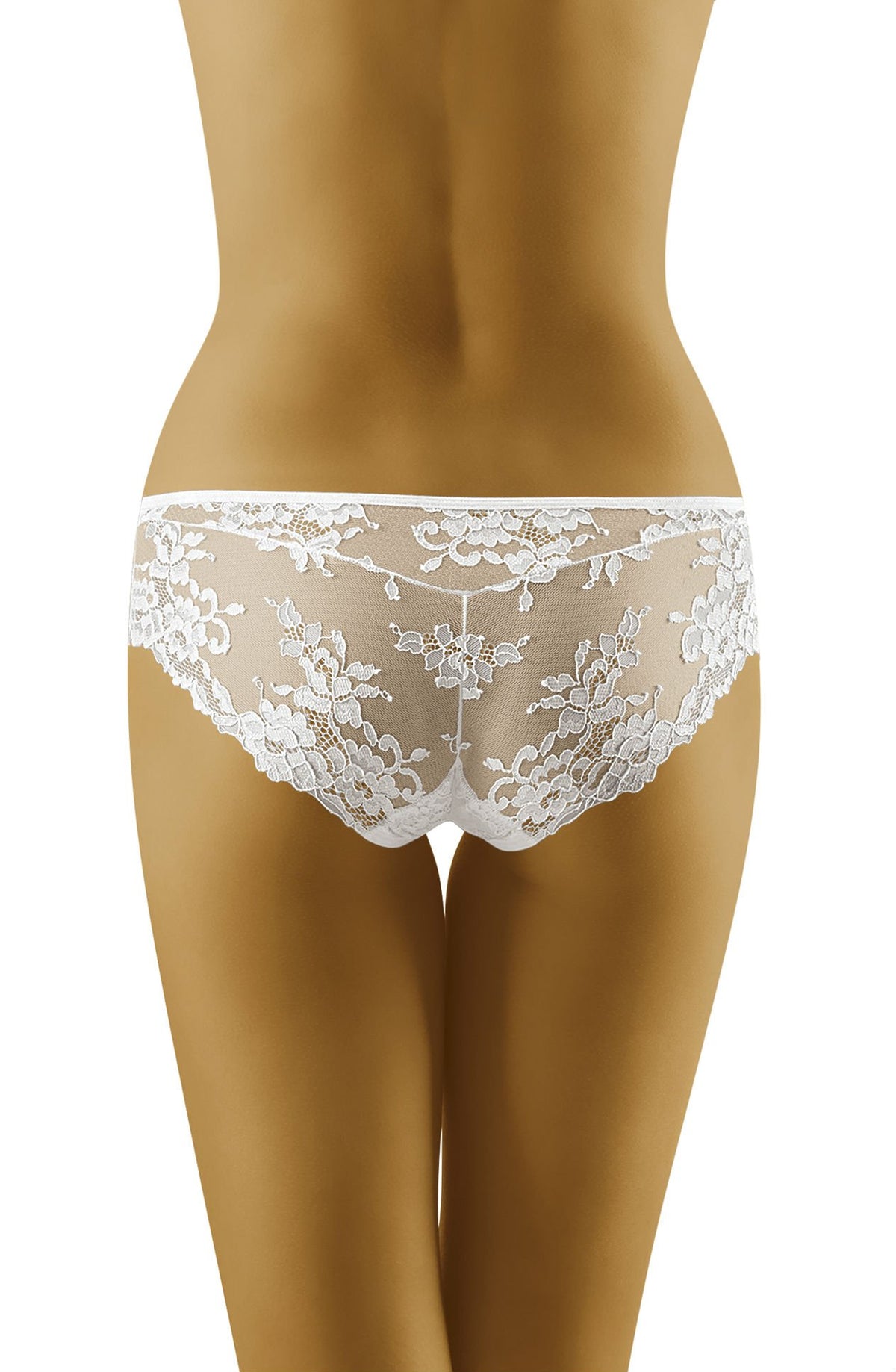 Wolbar Lola White Lace Briefs - view 4
