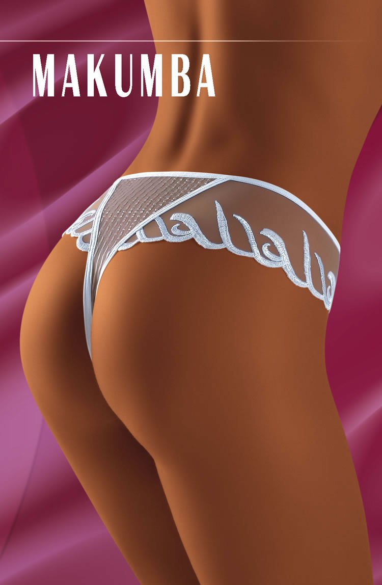 Wolbar Makumba White Thong