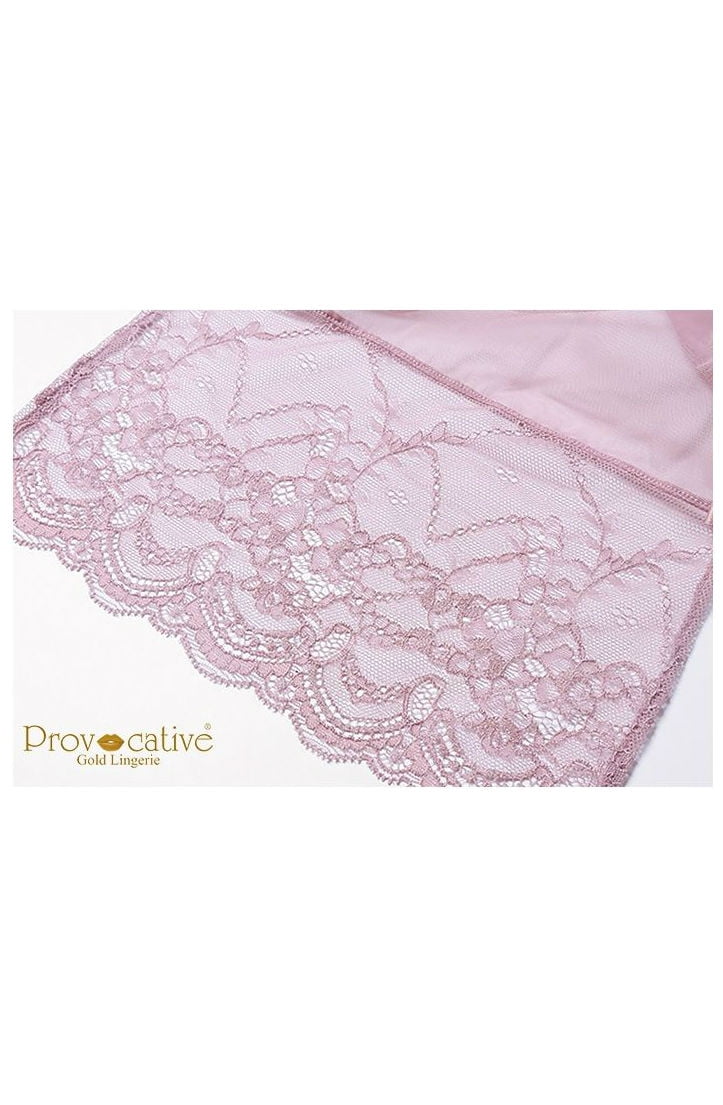 Provocative Sensuelle Venice Cameo Lace Floral Chemise - view 4