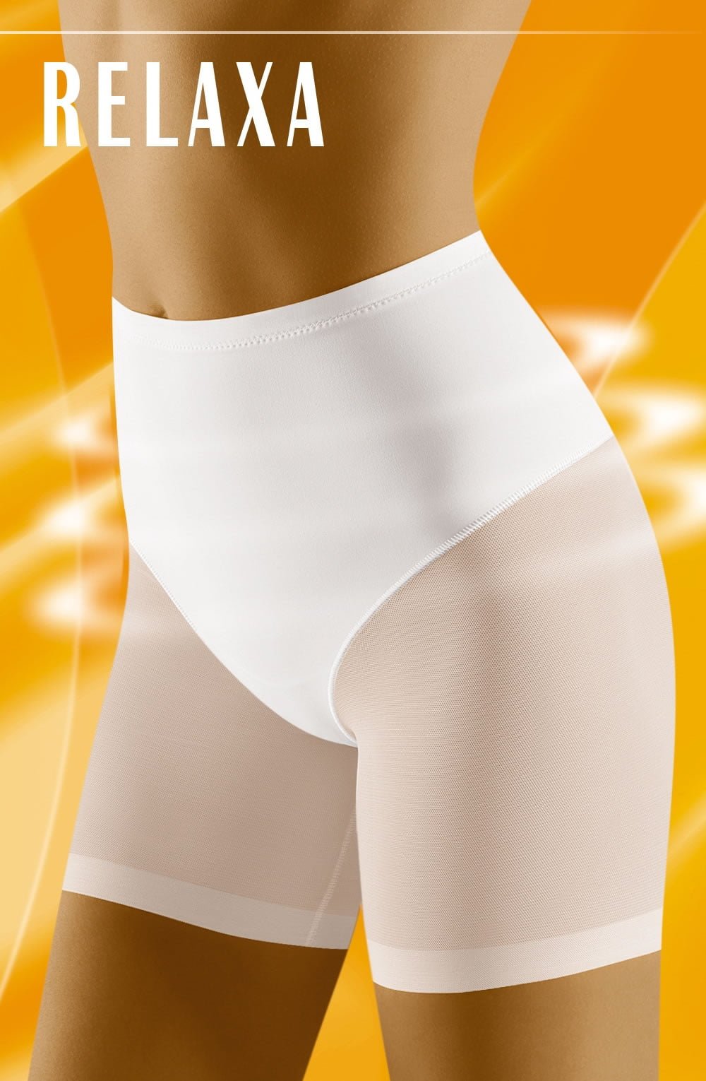 Wolbar Relaxa White Mesh Briefs
