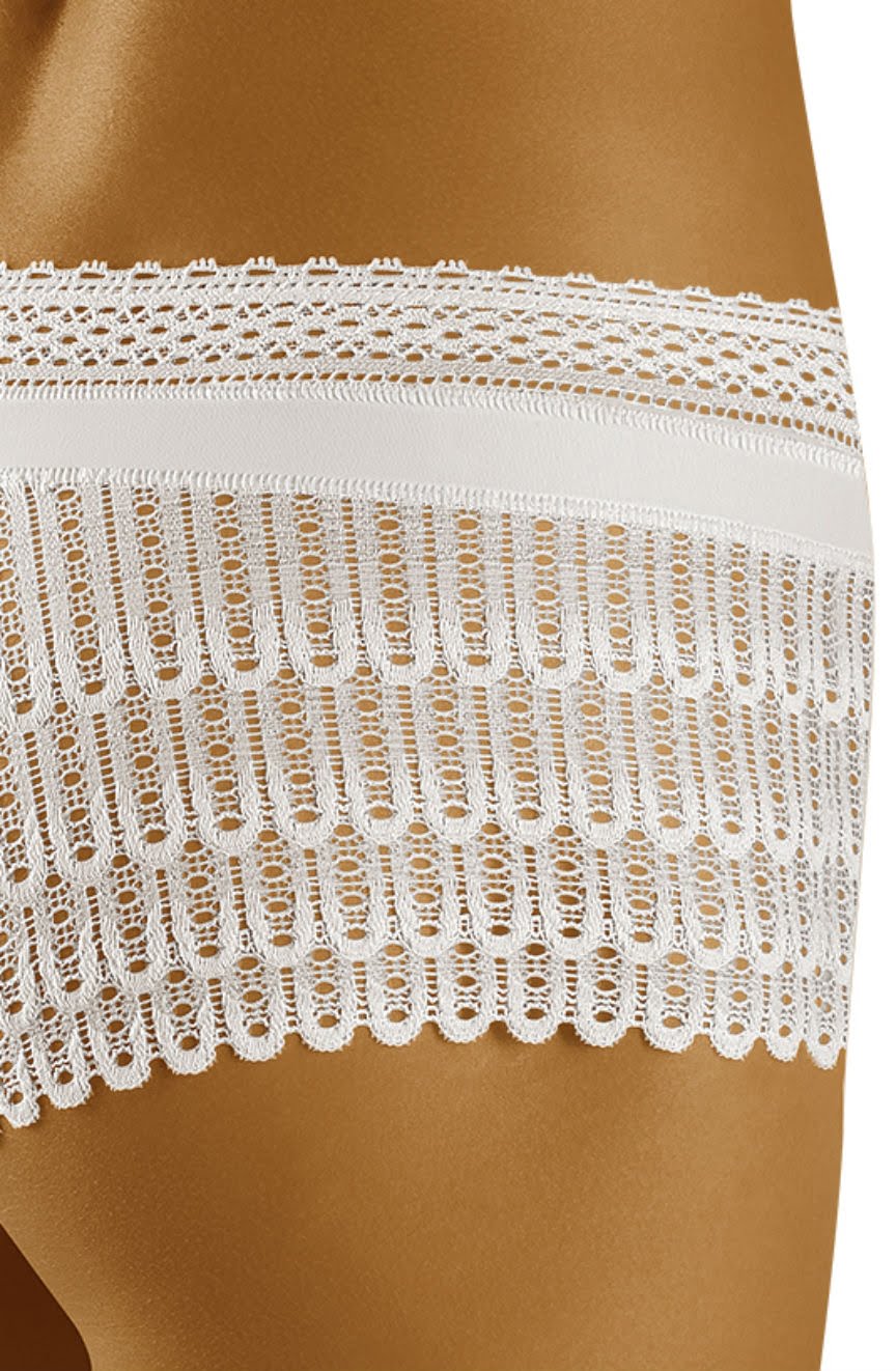 Wolbar Riki White Lace Shorts - view 3