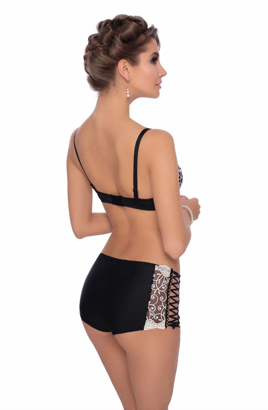 Roza Ginewra Black Lace Push-Up Bra - view 3