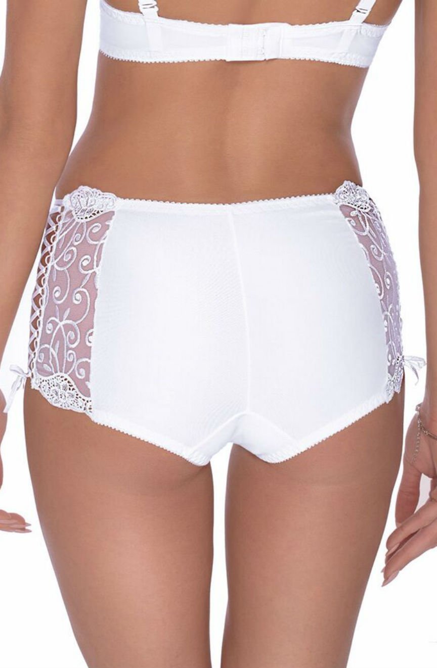 Roza Ginewra White Lace Shorts - view 6