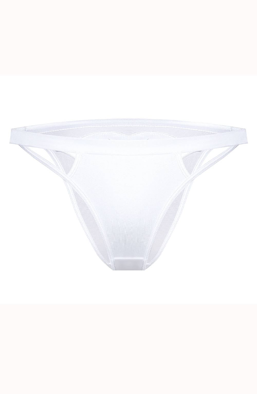 Roza Lipst White Briefs - view 4