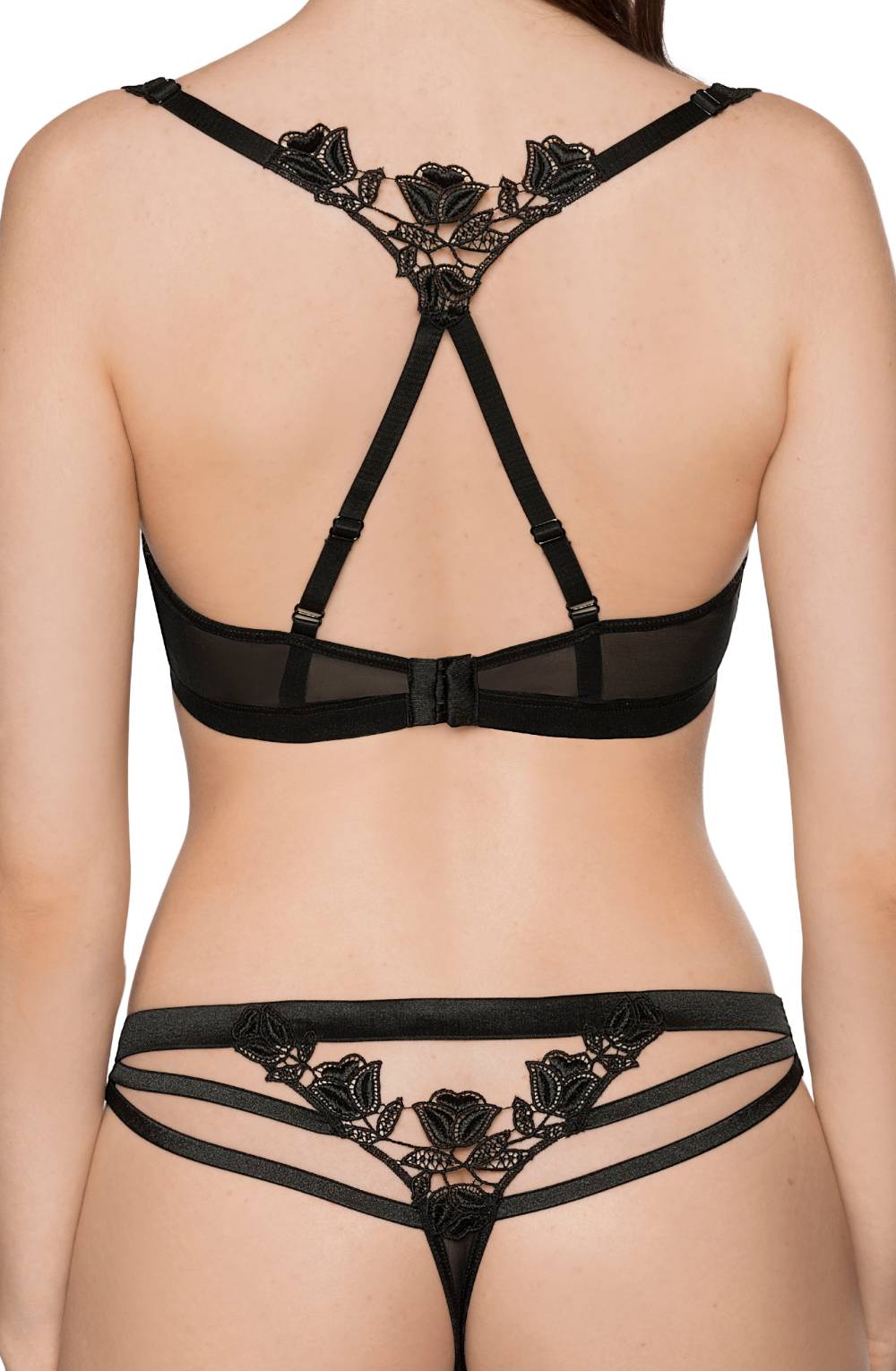Roza Lisbet Black Soft Cup Bra - view 6