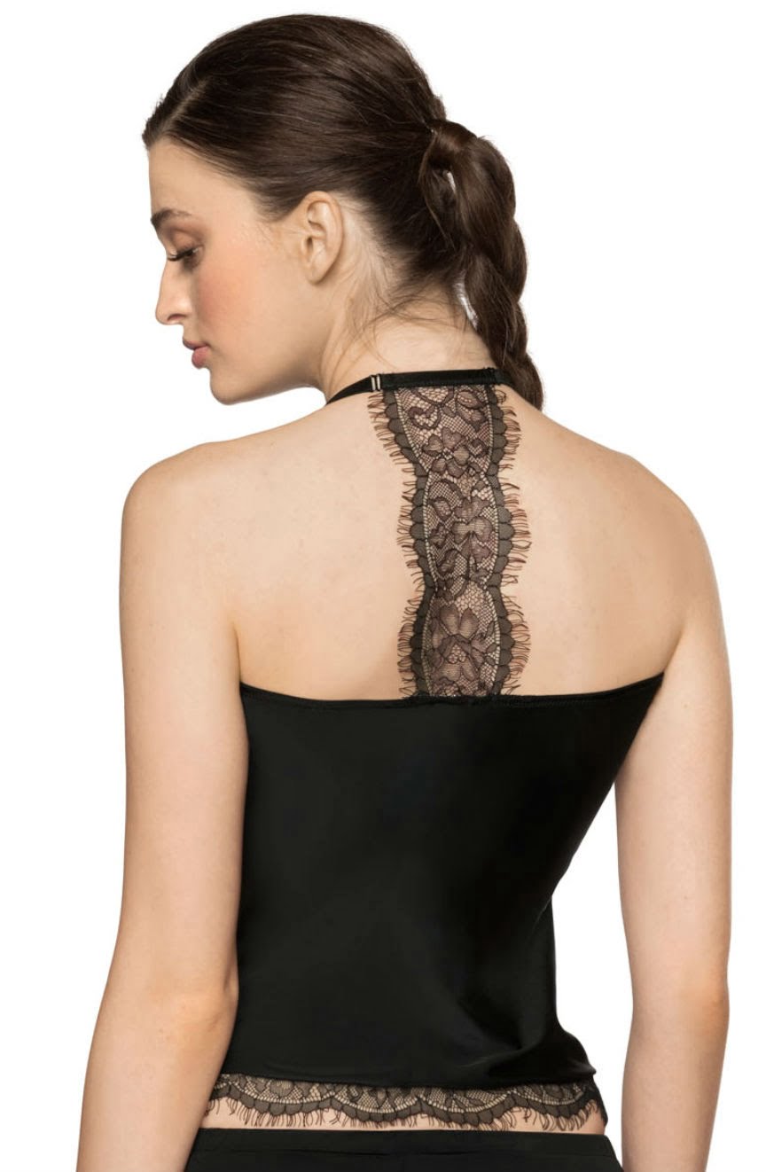 Roza Sija Black Lace Nightshirt - view 3